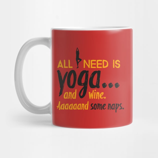 All I need is yoga by nektarinchen